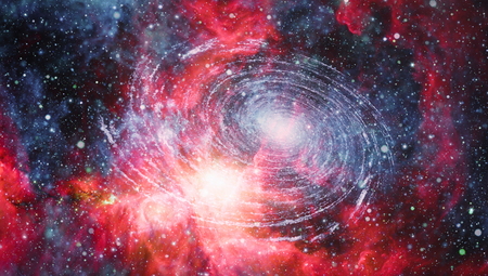 Galaxy - Elements of this Image Furnished by NASAの写真素材