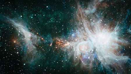 Galaxy - Elements of this Image Furnished by NASAの写真素材
