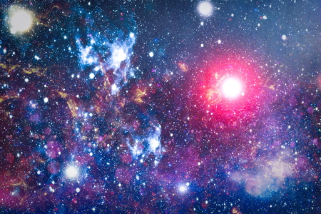 Nebula and galaxies in space. Elements of this image furnished by NASA.の写真素材