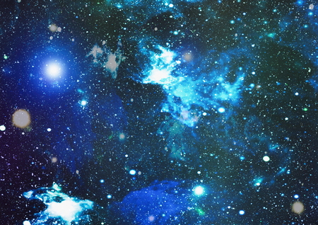 Abstraction space background for design. Mystical lightの写真素材