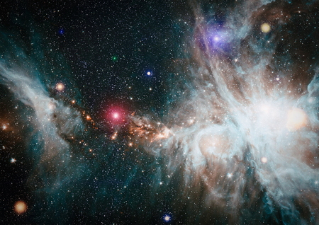 Absract Galaxy Elementsの写真素材