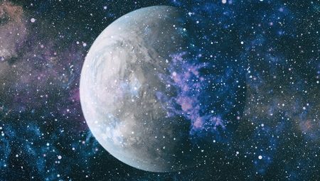 Star field in deep space many light years far from the Earth.の写真素材