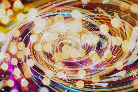 Christmas Background.Holiday Abstract Glitter .Magic Backgroundの写真素材