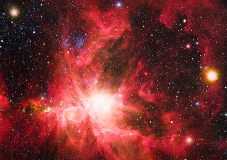 Beautiful nebula, stars and galaxies.の写真素材