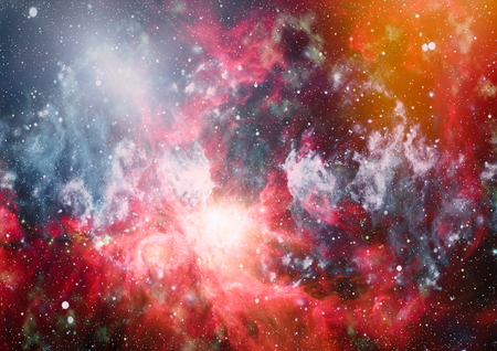 Star field in deep space many light years far from the Earth.の写真素材