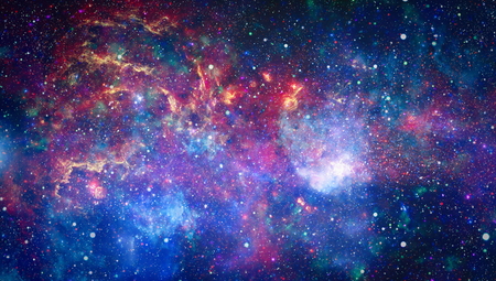 Star field in deep space many light years far from the Earth.の写真素材
