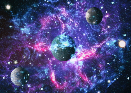 Bluebird Galaxyの写真素材