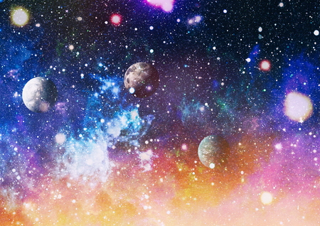 Beautiful nebula, stars and galaxies.の写真素材