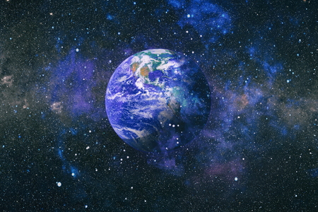 Planet Earth. Eastern hemisphere.の写真素材