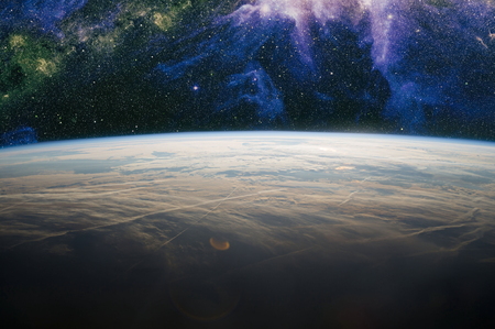planets, stars and galaxies in outer space showing the beauty of space exploration.の写真素材