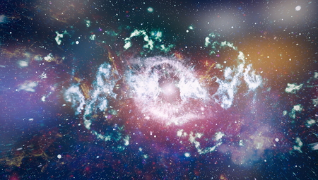 planets, stars and galaxies in outer space showing the beauty of space exploration.の写真素材