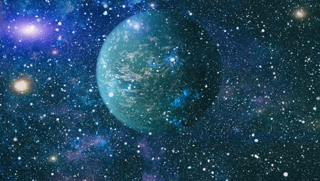 space many light years far from the Earth.