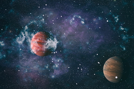 Small part of an infinite star field of space in the Universe.の写真素材