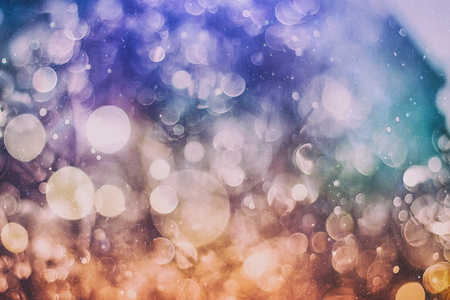 Christmas Abstract De focused