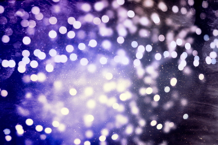 Vintage Magic Background With Color Festive background with natural bokeh and bright golden lights.