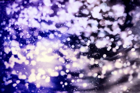 Picture blurred for background abstract and can be illustration to article of bokeh lightの写真素材