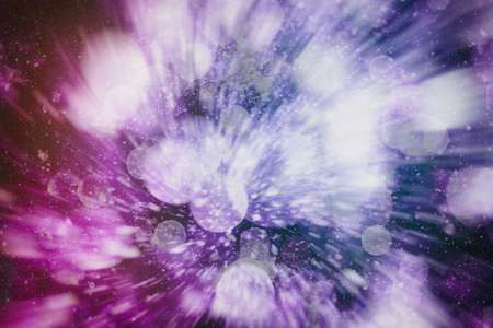 Bokeh light vintage abstract background. illustration digital.の写真素材