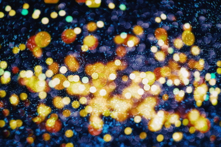 Festive lights bokeh background, Defocused bokeh lights, Blurred bokeh, Bokeh light vintage background,の写真素材