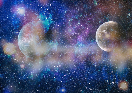 space many light years far from the Earth.