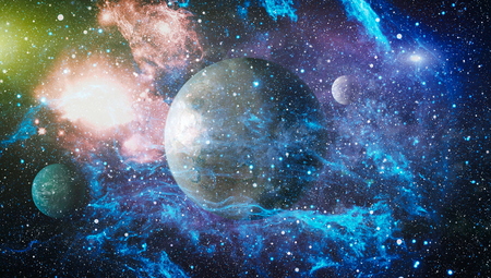 space many light years far from the Earth.の写真素材