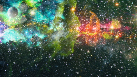 Small part of an infinite star field of space in the Universe.の写真素材