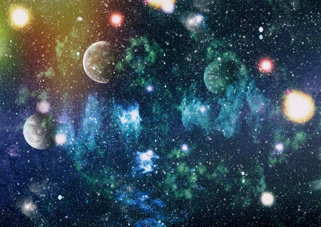 Starfield stardust and nebula space. Galaxy creative background.の写真素材