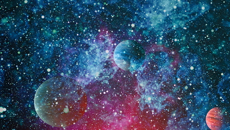 High quality space background.の写真素材