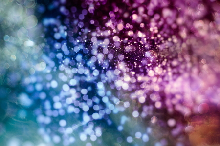 Bright light spots abstract bokeh blurred texture backgroundの写真素材
