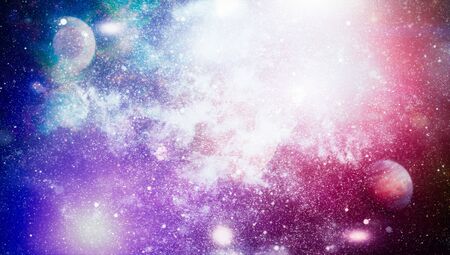 space many light years far from the Earth.