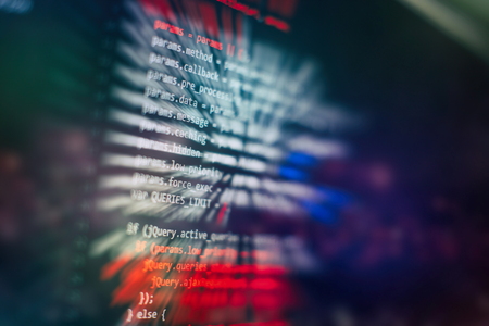 Digital technology on display. Modern tech. Innovative startup project.の写真素材