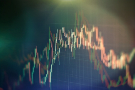 data on a monitor which including of Market Analyze. Bar graphs, Diagrams, financial figures. Forex...
