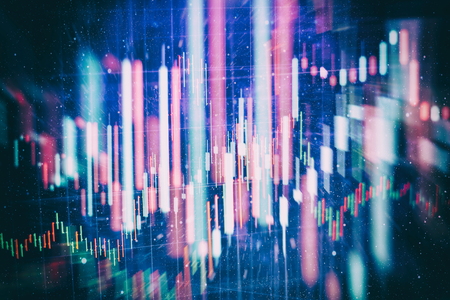 Various type of financial and investment products in Bond market. i.e. REITs, ETFs, bonds, stocks. Sustainable portfolio management, long term wealth management with risk diversification concept.の写真素材