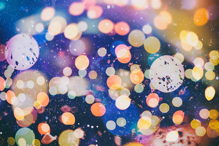 Colored abstract blurred light background layout design can be use for background concept or festival background.の写真素材