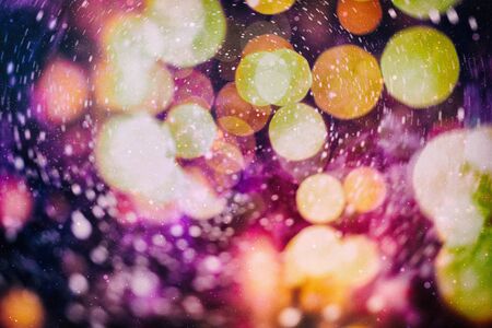 Bokeh with multi colors, festive lights bokeh background, defocused bokeh lights, blurred bokeh,...