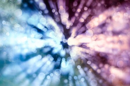 bulbs lights background:blur of Christmas wallpaper decorations concept.holiday festival backdrop:sparkle circle lit celebrations display.の写真素材