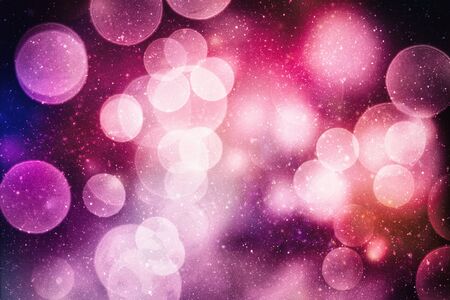 Festive Christmas background. Elegant abstract background with lights and stars
