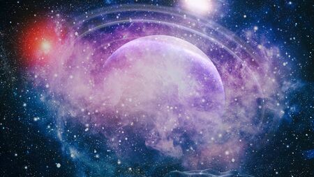 Deep space. Science fiction fantasy in high resolution ideal for wallpaper.