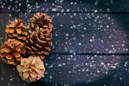 Christmas Glittering background. Abstract christmas background.の写真素材