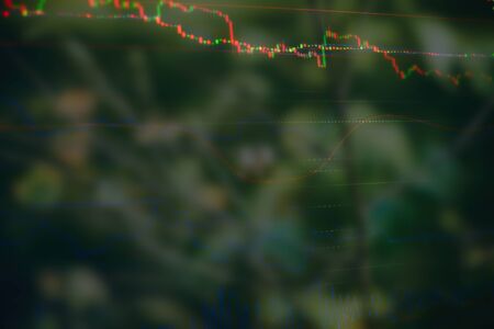 Forex market background, trading on the currency market Forex. Currency exchange rate for world...