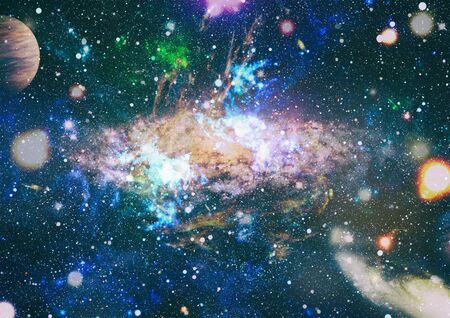 Deep space. Science fiction fantasy in high resolution ideal for wallpaper.