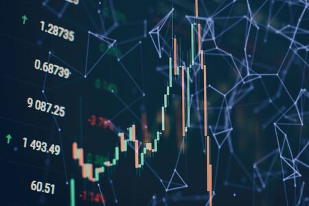 network business technology science background loop .Currency exchange rate for world currency: US...