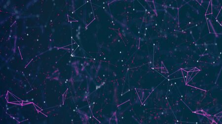 Futuristic network connection, internet, innovation and technologyの写真素材