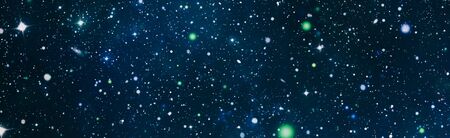 Stellar nebula and cosmic dust, cosmic gas clusters and constellations in deep space.の写真素材