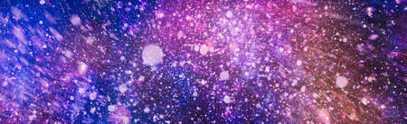 galaxy outer space sky night universe black starry background of starfieldの写真素材