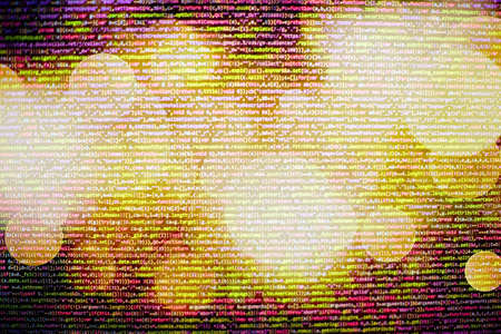 Programming code abstract technology background of software developer and Computer script.