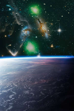 space background with nebula's and stars