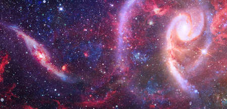 stellar nebula and cosmic dust, cosmic gas clusters and constellations in deep space. Ideal for a space science project.の写真素材