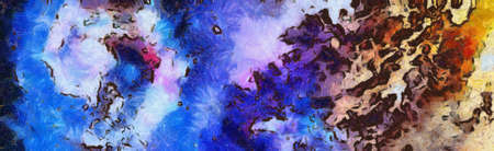 Abstract colorful watercolor for background. space hand painted watercolor background. abstract...