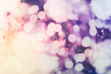 Christmas wallpaper decorations concept.xmas holiday festival backdrop: sparkle circle lit...