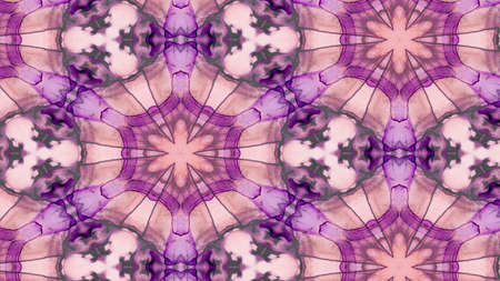 Abstract Computer generated Fractal design. Abstract magic glowing swirl transparent light effect. Fractals are infinitely complex patternsの写真素材